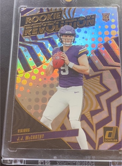 2024 Donruss Rookie Revolution #3 J.J. McCarthy — front