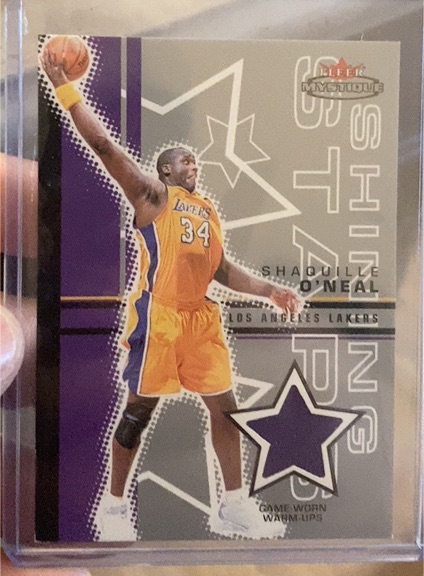 2003-04 Fleer Mystique Shining Stars #SS Shaquille O'Neal — front