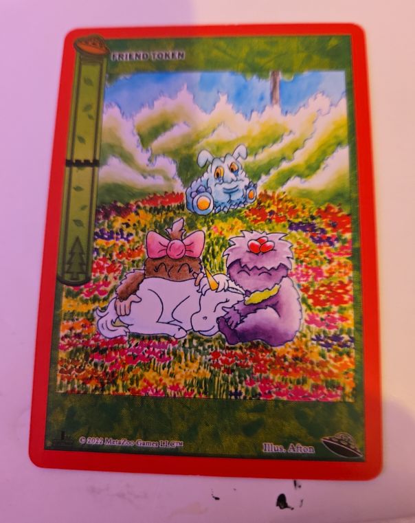 2022 MetaZoo UFO 1st Edition Friend Token #FNDT — front