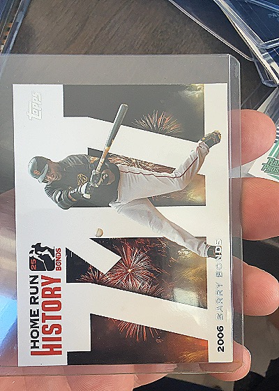 2006 Topps Home Run History #BB730 Barry Bonds — front