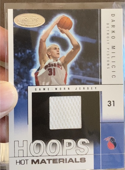 2004-05 Hoops Hot Prospects #HM-DM Darko Milicic — front