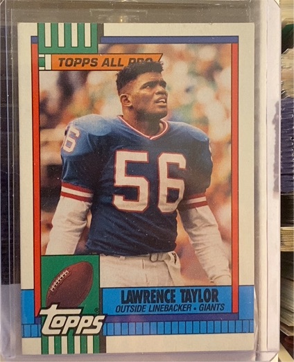 1990 Topps All Pro #52 Lawrence Taylor — front