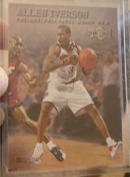 1999-00 Fleer Metal #36 Allen Iverson — front