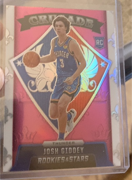 2021-22 Panini Chronicles Crusade #619 Josh Giddey — front