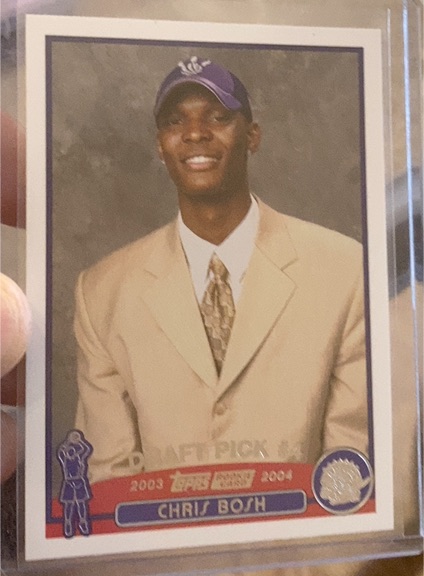 2003-2004 Topps #234 Chris Bosh Rookie Card — front