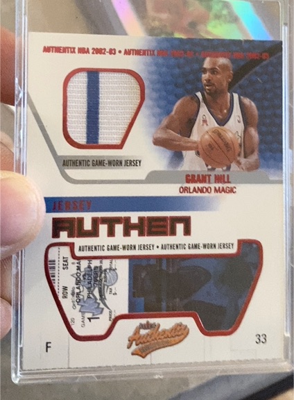 2002-03 Fleer Authentix #20 Grant Hill — front