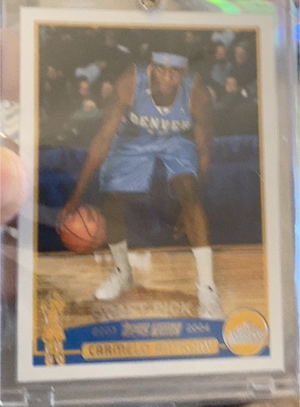 2003-04 Topps #223 Carmelo Anthony Rookie Card — front