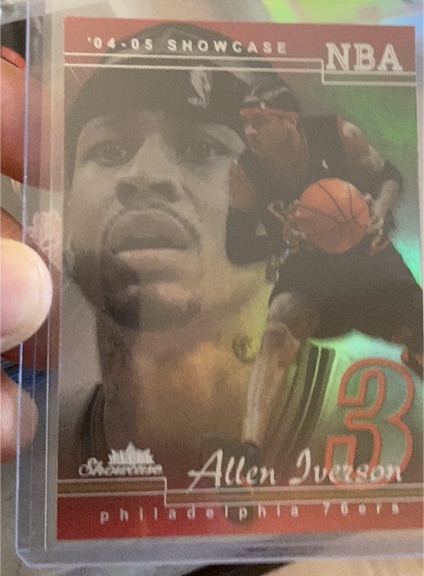 2004-05 Fleer Showcase #3 Allen Iverson — front