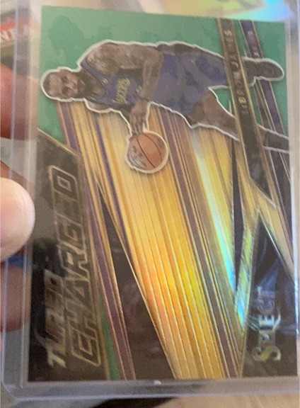 2022 Panini Select Turbo Charged #TUR-10 LeBron James — front