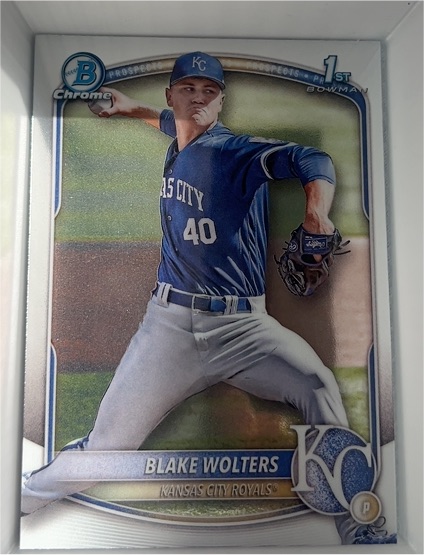 2025 Bowman Chrome #BCP-76 Blake Wolters — front