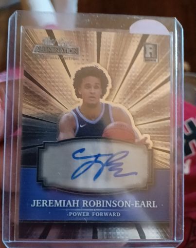 2022 Wild Card Alumination #ABC-A Jeremiah Robinson-Earl Rookie Card — front