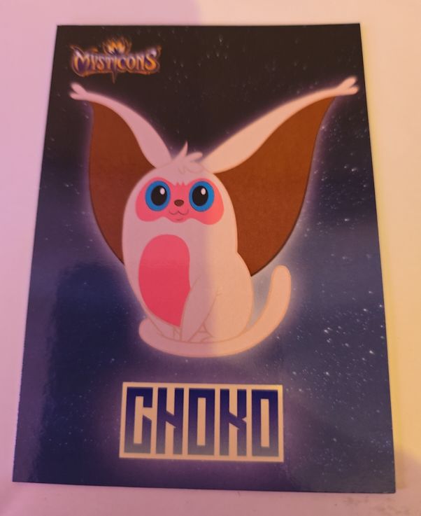 Mysticons Ghoko Card — front