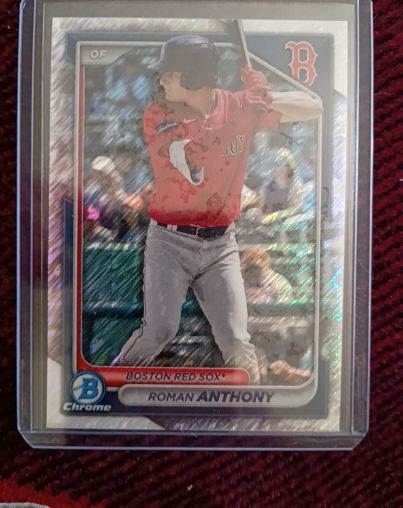 2024 Bowman Chrome Prospects #BCP-235 Roman Anthony — front