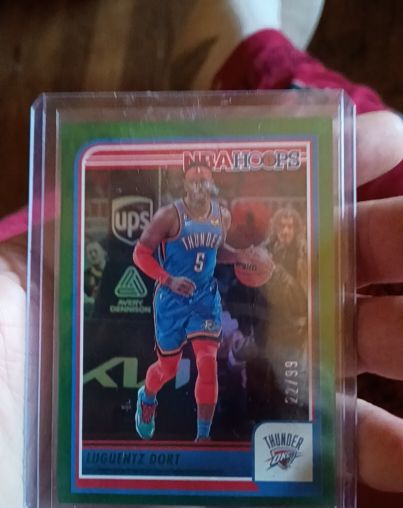 2023-24 Panini NBA Hoops #215 Luguentz Dort — front