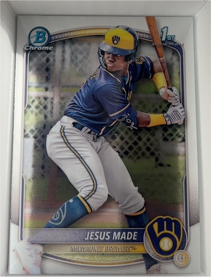 2025 Bowman Chrome #BCP-50 Jesus Made — front