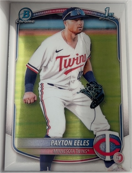 2025 Bowman Chrome Prospects #BCP-78 Payton Eeles — front