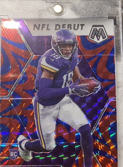2020 Panini Mosaic NFL Debut #270 Justin Jefferson — front
