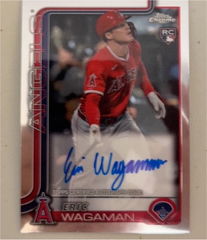 2025 Topps Chrome #RA-EW Eric Wagaman — front