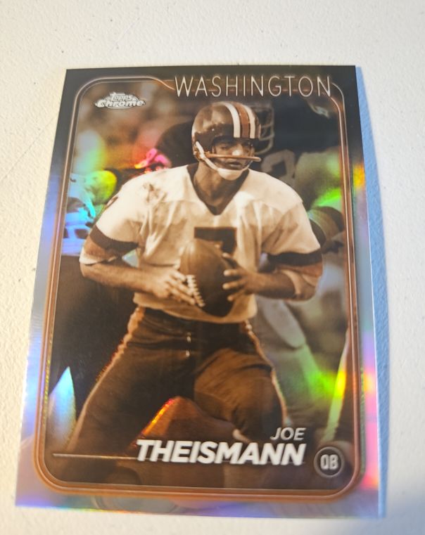 2024 Topps Chrome #196 Joe Theismann — front