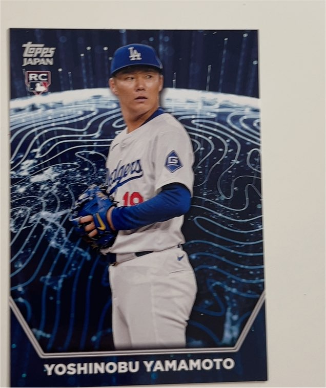 2024 Topps Japan Edition #IR-8 Yoshinobu Yamamoto — front