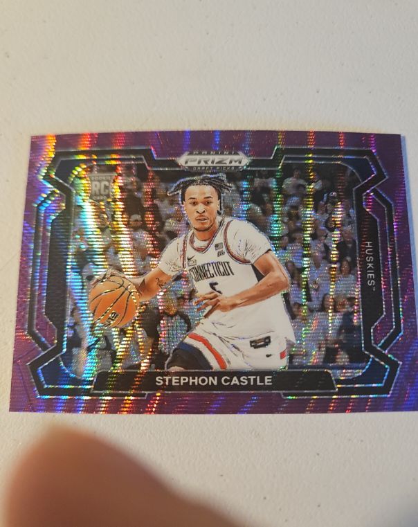2024 Panini Prizm Draft Picks #17 Stephon Castle — front