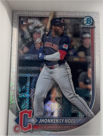 2025 Bowman Chrome #81 Jhonkensy Noel — front