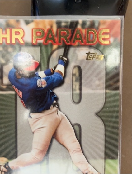 1999 Topps #461 Sammy Sosa Home Run Parade — front