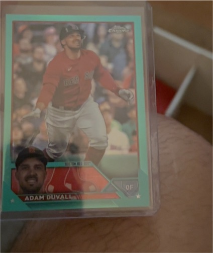2023 Topps Update #US72 Adam Duvall — front