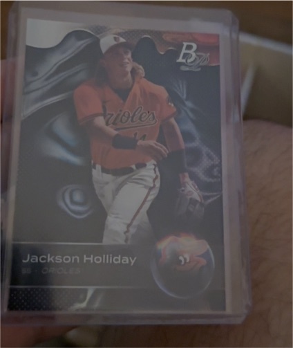 2023 Bowman Platinum #TOP-97 Jackson Holliday — front