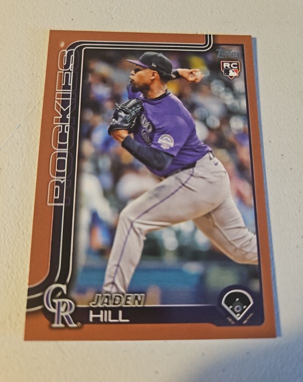 2025 Topps Series 2 #556 Jaden Hill — front