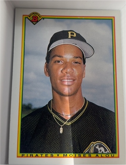 1990 Bowman #178 Moises Alou — front