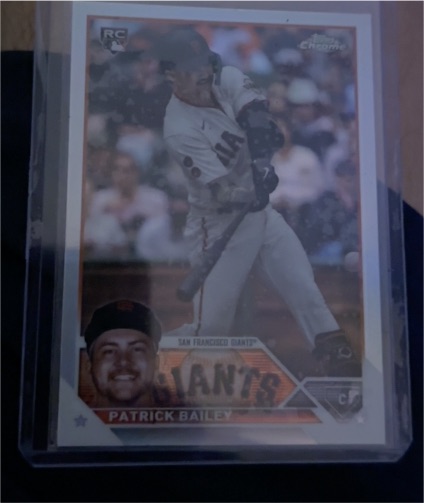 2023 Topps Chrome Update #US8 Patrick Bailey — front