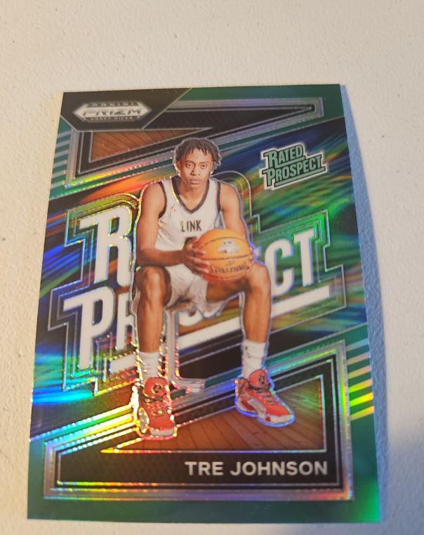 2024 Panini Prizm Draft Picks #15 Tre Johnson — front