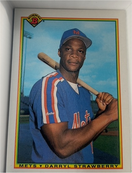 1990 Bowman #141 Darryl Strawberry — front