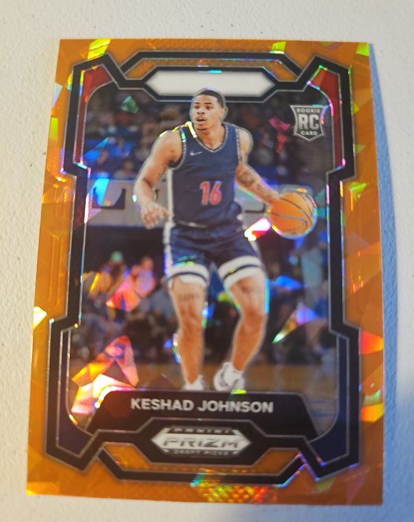 2024 Panini Prizm Draft Picks #66 Keshad Johnson — front