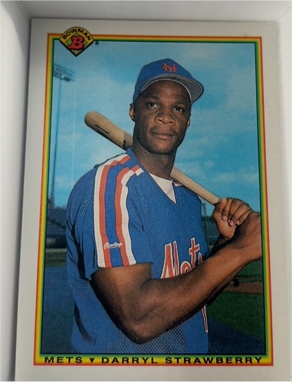 1990 Bowman #141 Darryl Strawberry — front