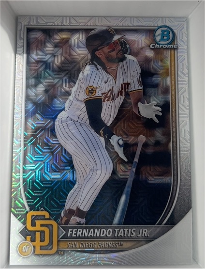 2025 Bowman Chrome #23 Fernando Tatis Jr. — front