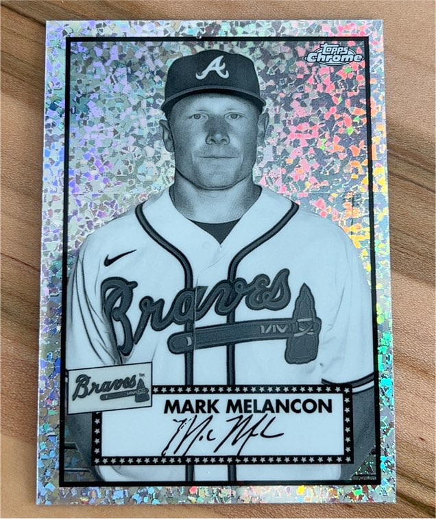 2021 Topps Chrome Platinum Anniversary #374 Mark Melancon — front