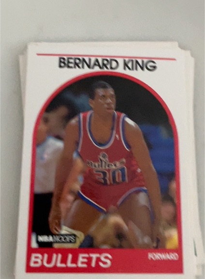 1989-90 Hoops #240 Bernard King — front