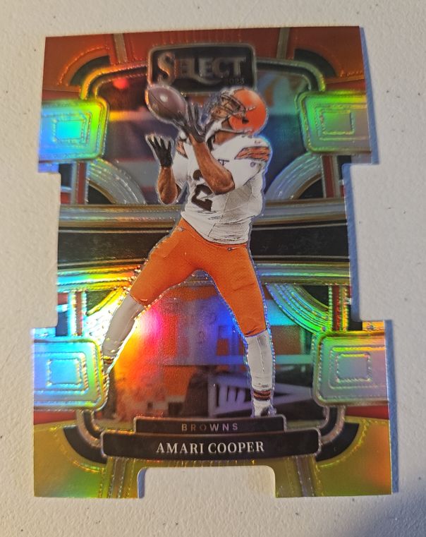 2023 Panini Select Concourse Die-Cut #24 Amari Cooper — front