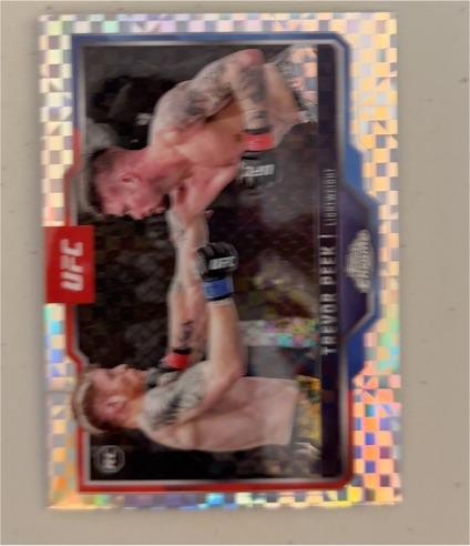 2025 Topps Chrome UFC #41 Trevor Peek — front