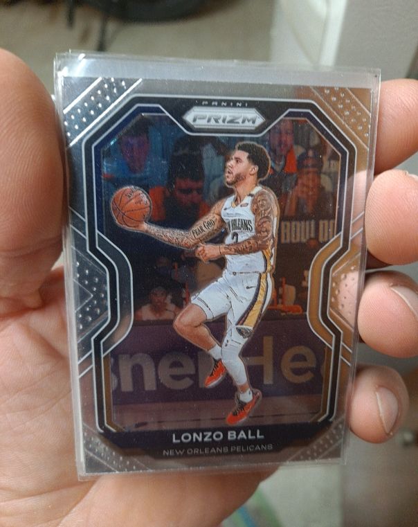 2020-21 Panini Prizm #224 Lonzo Ball — front