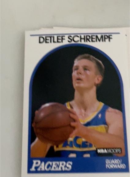 1989-90 Hoops #282 Detlef Schrempf — front