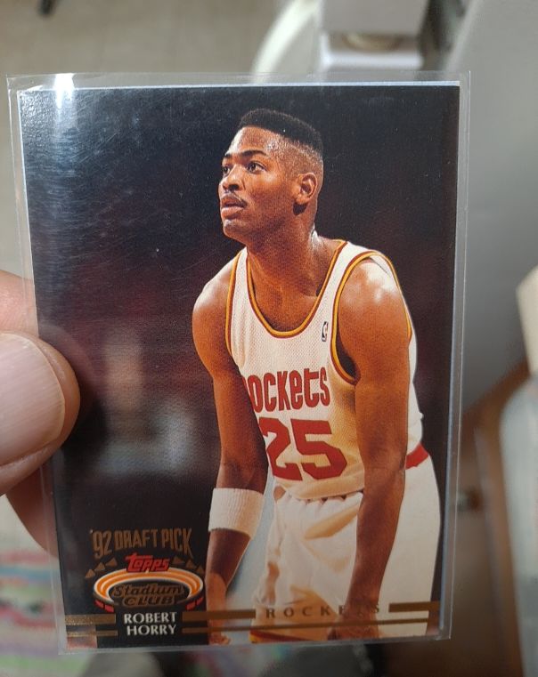 1992-93 Topps Stadium Club #223 Robert Horry — front