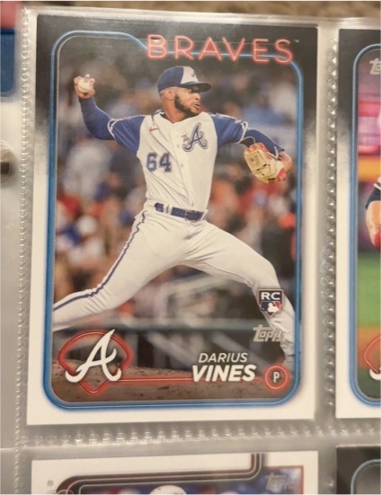 2024 Topps Series 2 #493 Darius Vines — front