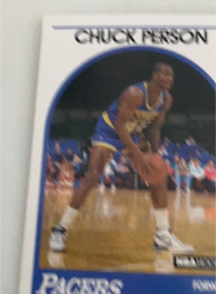 1989-90 Hoops Basketball #29 Chuck Person — front