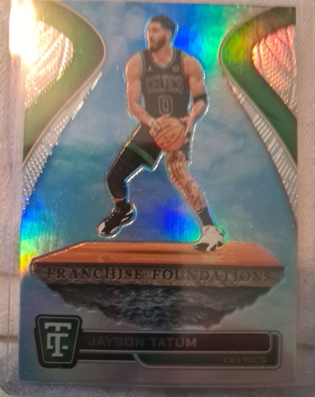 2024-25 Panini Totally Certified #1 Jayson Tatum Franchise Foundations — front