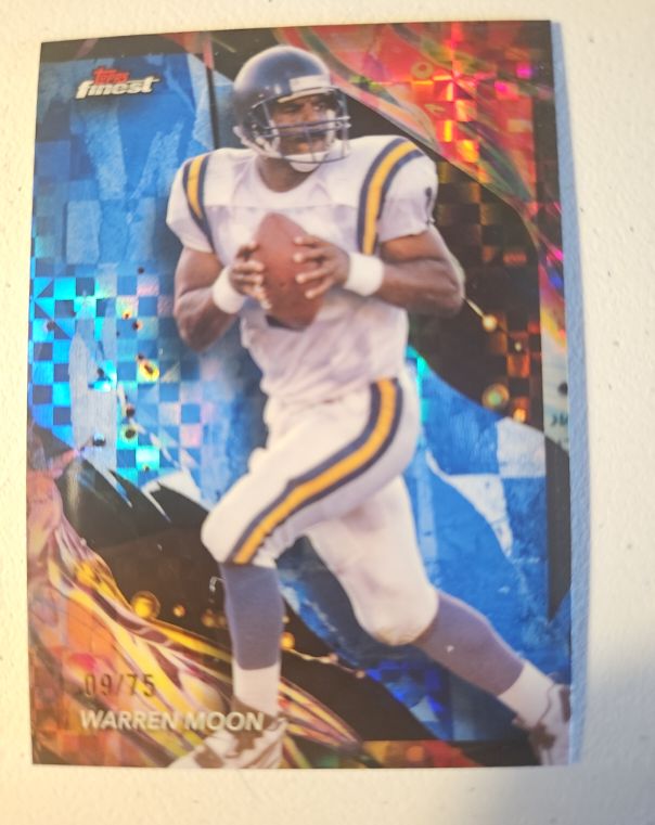 2024 Topps Finest #120 Warren Moon — front