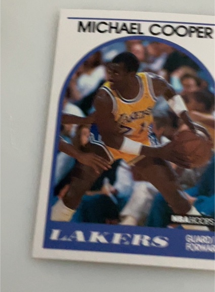 1989-90 Hoops #187 Michael Cooper — front
