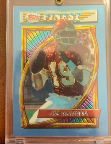 1994 Topps Finest #172 Joe Montana — front